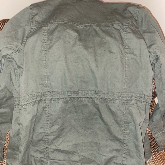 Green utility jacket - Picture 3 of 5